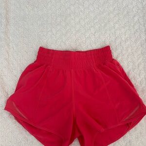 Lululemon Women's Coral Athletic Shorts